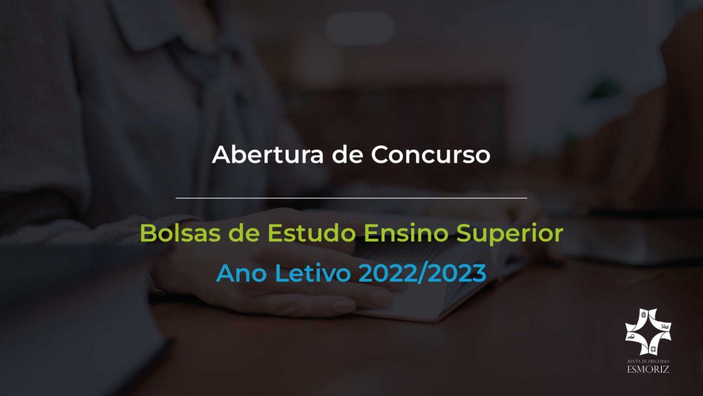 Concurso Bolsas Estudo 22/23